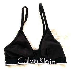 Cozy Calvin Klein bralette